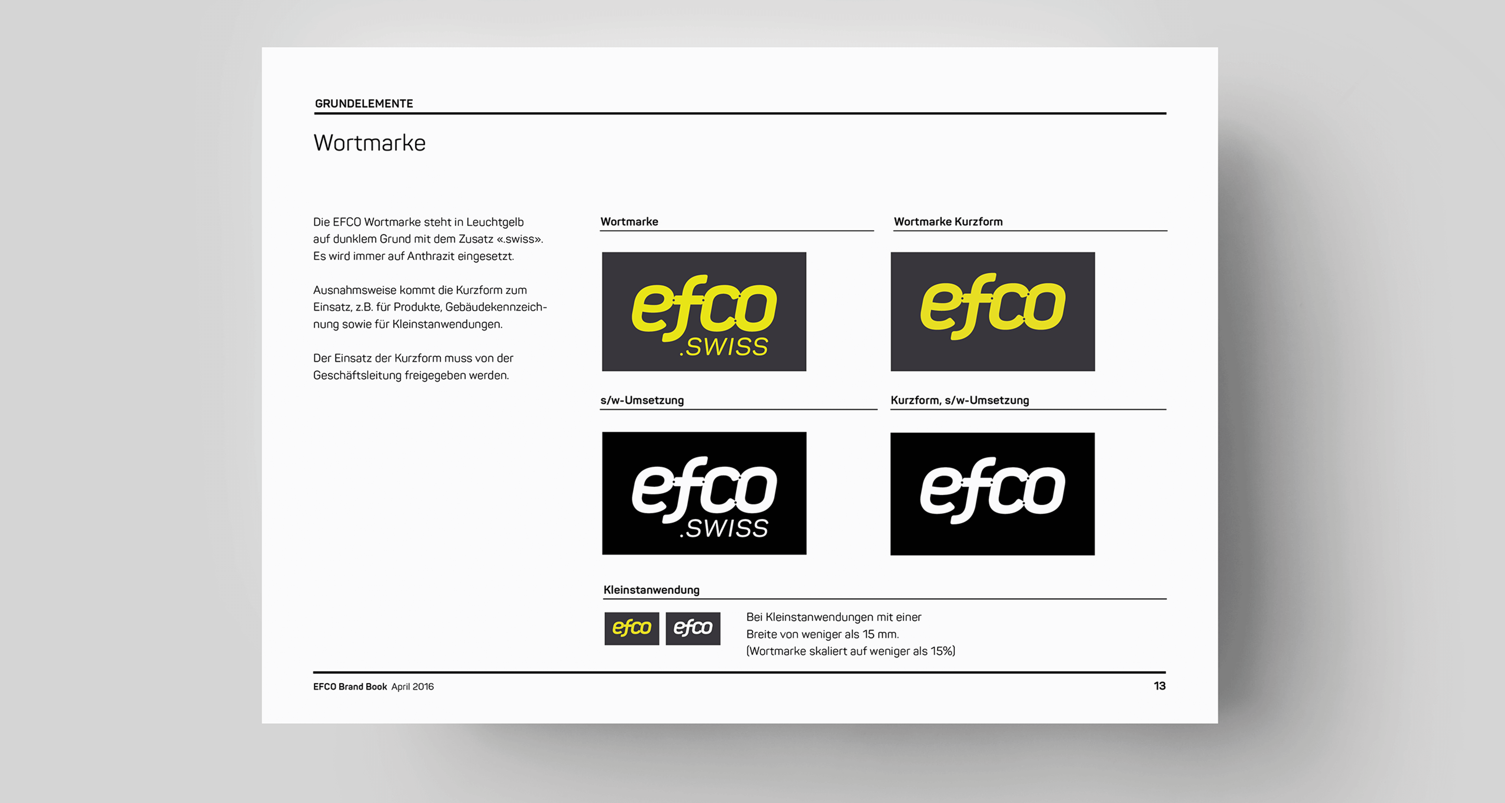 Markenzeichen EFCO